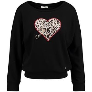 KEYLARGO Dames Hunted Round Sweatshirt, zwart (1100), XS