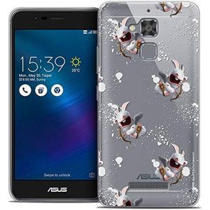 Beschermhoes voor Asus Zenfone 3 Max, ultradun, konijntje Crétins Cupidon Patroon