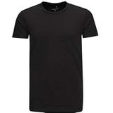 Seidensticker Business-overhemd voor heren, shaped fit, strijkvrij, kentkraag, korte mouwen, 100% katoen, zwart (39), S