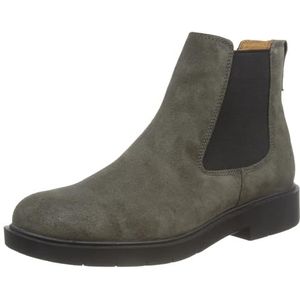 Geox Dames D Spherica Ec1 enkellaars, donkergrijs (dark grey), 39 EU