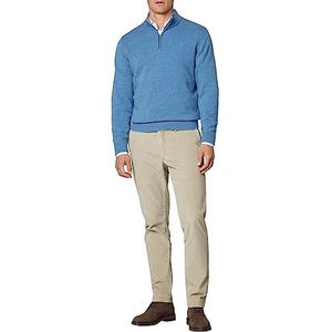 Hackett London Heren Pigment Cord Chino Broek, Bruin (Rope), 42W / 28L