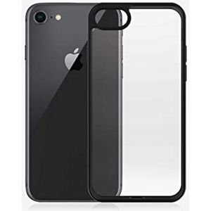 Gepantserd glas beschermhoes met zwarte rand geschikt voor Apple iPhone 7/8