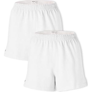 Soffe Authentieke Cheer Short voor dames, Wit, M