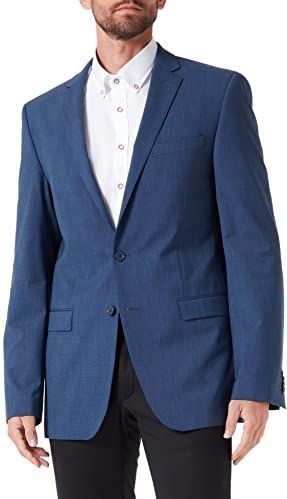 HECHTER PARIS - Colbert - Effen - 2-knoops - Modern Fit - Klepzakken