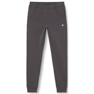 Champion Authentic Pants C-Logo Slim trainingsbroek voor heren, Grigio Grafite, XS