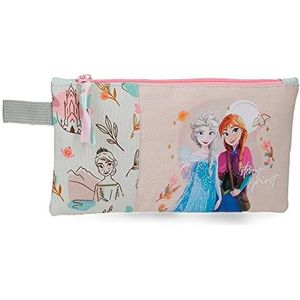Disney Frozen Strong Spirit pennenetui, meerkleurig, 22 x 12 cm, polyester, Meerkleurig, Estuche, etui