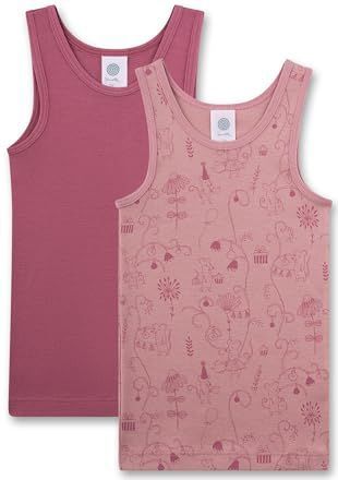 Sanetta Onderhemd  oudroze / donkerroze