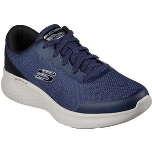 Skechers heren Skech-Lite Pro Clear Rush sportschoenen, Navy Mesh/Duraleather/Trim, 39 EU