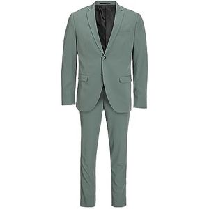 JACK & JONES Broek van zakelijk kostuum heren Jprfranco Suit Noos , Balsem Green/Fit: super slim fit , 54