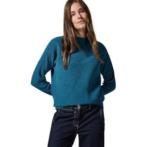 CECIL chenille dolman trui, Celestial Aqua Blue, XL