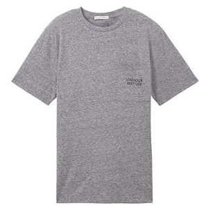TOM TAILOR T-shirt voor jongens, 29476 - Coal Grey, 152 cm
