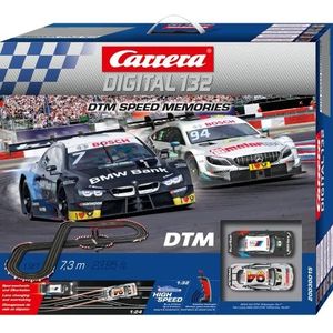 Carrera Digital 132 I DTM Speed Memories racebaanset | racebanen en gelicentieerde slotcars | tot 6 spelers | voor jongens en meisjes vanaf 8 jaar en volwassenen