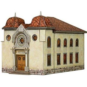 Umbum 334 Schaal 1: 87 11 х 12 х 17 cm""Clever Papier Tempel der Welt sinagogue in Delemont"" 3D puzzel (48)