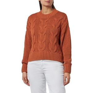 Mavi Crew Neck Sweater; Herfstblad, oranje, S