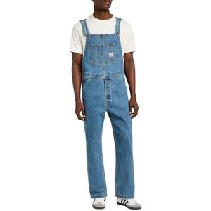 Lee Bib overall voor heren, Mid Wash, S