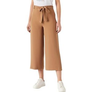 Koton Dames hoge taille culotte broek shorts, Terracotta (996), 60