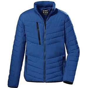 killtec heren Gewatteerd jack/jack in donslook met opstaande kraag KOW 63 MN QLTD JCKT, blue, M, 38643-000