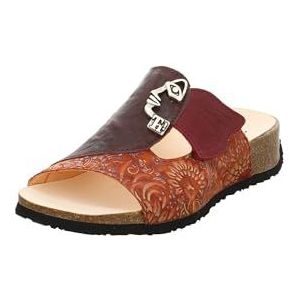 Think Mizzi clogs voor dames, leren voering, mattone/combi 9250, 36 EU, Mattone Combi 9250, 36 EU