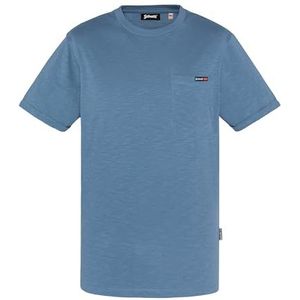 Schott NYC T-shirt voor heren, Blauw, M