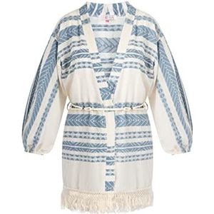IZIA Dames Kimono 29325645-IZ010, BLAU, S, blauw, S