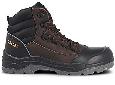 Paredes - Hammer Veiligheidsschoenen - Zwart - Nubuckleer - S3 SRC