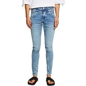 ESPRIT Dames 023EE1B307 Jeans, 903/BLUE Light WASH, 25/34, 903/Blue Light Wash., 25W x 32L