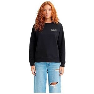 Levi's Dames Graphic Standard Crewneck Pullover, batwing iriscent caviar, S