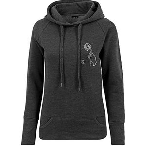 Mister Tee Heren Ladies Only Love Hoody L Charcoal, antraciet, L