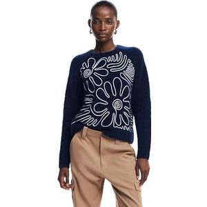 Desigual JERS_Cambridge, 5000 Navy, M, blauw, M