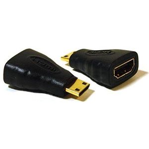 PureInstall PI055 High Speed Mini HDMI-C/HDMI-adapter (Mini HDMI-C stekker naar HDMI-A-aansluiting), gecertificeerd