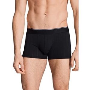 CALIDA Pure & Style boxershort voor heren, elastische tailleband, functioneel ondergoed, zwart, 46-48