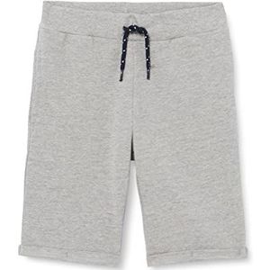 NAME IT Jongens NKMVASSE Long SWE UNB H1 Shorts, Grey Melange, 146, gemengd grijs, 128 cm