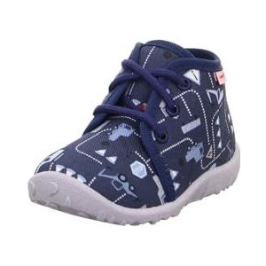 Superfit Spotty Jongens Pantoffels, Blauw 8000, 18 EU