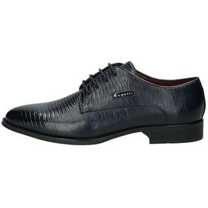 bugatti Heren Zavinio Business Lace Shoe, Blauw, 41 EU, blauw, 41 EU