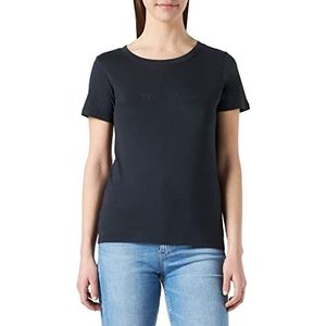 Teddy Smith T- ticia MC T-shirt voor dames, Donkere marine., L
