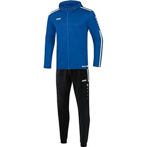 JAKO Heren trainingspak polyester Striker 2.0 met capuchon, royal/wit, L, M9419