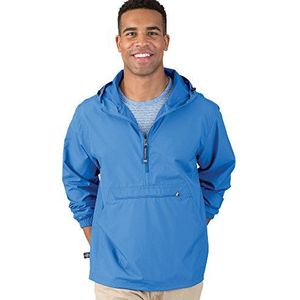 Charles River Apparel Windjack voor dames, Columbia Blauw, M