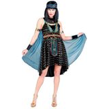 Widmann - Kinderkostuum Egyptische koningin, jurk, Cleopatra, farao, Anubis, heerseres, godin