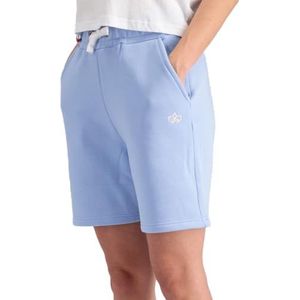 ALPHA INDUSTRIES EMB Short Sweatshirt, lichtblauw, 3 XL, uniseks volwassenen, Lichtblauw, 3XL