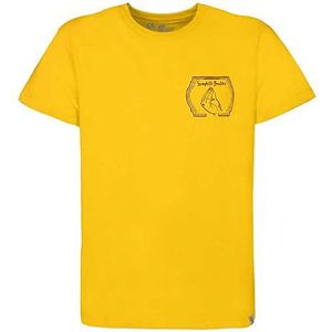 Rock Experience Spaghetti Lover P.4 SS T-shirt, oud goud, klein heren, Oud Goud, S