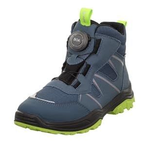 Superfit Jupiter sneakers voor jongens, blauw lichtgroen 8000, 35 EU Smal