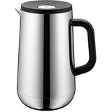 WMF Thermos Vacuümfles 1,0l Impuls Thee Koffie Drinkfles Roestvrij Staal, Thermosfles, Zilver