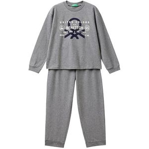 United Colors of Benetton Pyjamaset voor kinderen, Grijs, 120