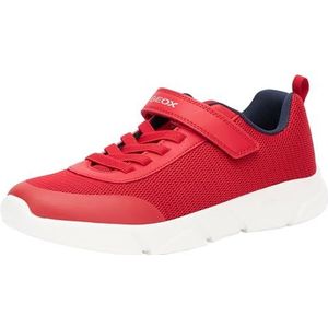 Geox Jongens J Aril Boy D Sneakers, Rot, 25 EU