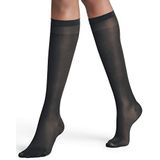 FALKE Dames Kniekousen Vitalize 20 DEN W KH Sheer Met compressie 1 Paar, Grijs (Graphite 3146), 39-42