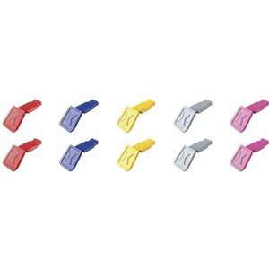 KNIPEX 00 61 10 C V01 ColorCode Clips Kleur Mix 1 (10 stuks)
