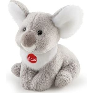 trudi 51240, klein 9 cm, maat XXS, knuffeldier met zachte materialen en liefdevolle details, pluche dier, wasbaar, knuffeldier voor kinderen en baby's, koala-grijs/wit, ca. 7 x 9 x 9 cm