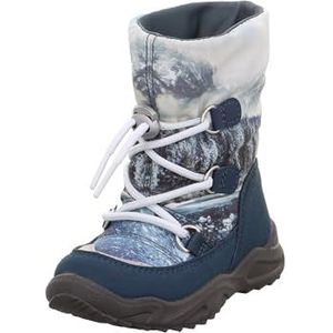 Superfit Jungen GLACIER warm gefütterte Gore-Tex Stiefel, BLAU 8010