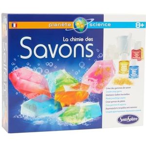 Sentosphère – Wissenschaftliches Set: Die Chemie der Seifen, 2804, Blau