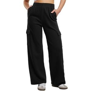 Urban Classics Baggy Light Terry Joggingbroek voor dames, zwart, 5XL